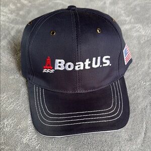 Boat U.S. American Flag Adult Snap back Hat